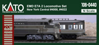 106-0440-DCC E7 EMD 4008/4022 of the New York Central - digital fitted