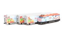 106-2016 'Operation North Pole' Christmas  4-car train pack