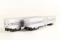106-3503 60' material handling boxcar of Amtrak - phase iii 2-Pack