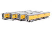 106-5011 Smoothside of the Union Pacific - yellow and grey 5744, 5671, American Eagle, American Beauty