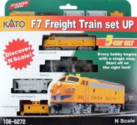 106-6272-S F7 Freight Train Set of the Union Pacific