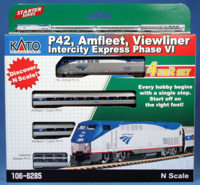 106-6285-S P42 Amfleet and Viewliner Intercity Express Set