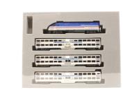 106-8705 MP36PH Virginia Railway Express Gallery Bi-Level Commuter Train