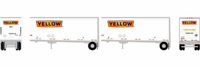 10759 28' Trailers with Dolly of the Yellow 2 - pack of 2 10759 28' Trailers with Dolly of the Yellow 2 - pack of 2