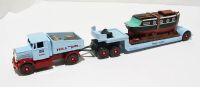 DG110004 Scammell ballast box with drawbar low loader and boat load "Hill Of Botley"