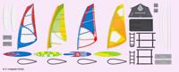 1156 Windsurfer Set - Kit - pkg(4)