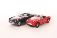 11704 Austin Healey Sprite in Red