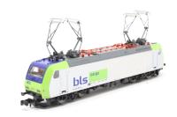12159 Class Re 485 005-3 of the BLS in 'Connecting Europe' livery