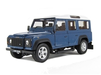 125063 1/24 scale Land Rover Defender in grey/blue