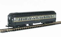 13074 65' heavyweight coach of the Baltimore & Ohio - blue and grey Molly Pitcher