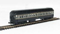 13075 65' heavyweight coach of the Baltimore & Ohio - blue and grey 5489