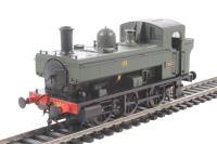 Class 1366 0-6-0PT 1366 in GWR green with shirtbutton