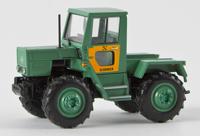 13704 1975 Mercedes-Benz Trac 800 Farm Tractor, Starmada Schenker (Green/Yellow with German Lettering)