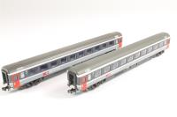 13708 2nd Class 2 Car Passenger Coach Set of the Swiss SBB