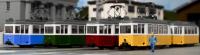 Light Rail My Classic Tram in red