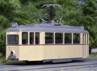 14-806-A My Tram Classic Single Cream w/Red Stripe