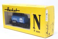 1401 Mini oil tank car of Aral - blue 503 118