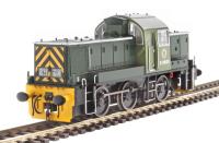 Class 14 D9505 in BR green with wasp stripes