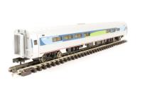 American 85ft Amfleet I Acela Regional cafe with lighted interior