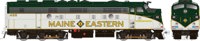 14612 FL9 EMD 488 of the Maine Eastern - digital sound fitted