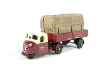 DG148022 Scammell Scarab Sheeted Dropside in "British Rail" livery
