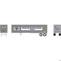 15137 40' Exterior Post Trailer of the Bangor and Aroostook 201011 15137 40' Exterior Post Trailer of the Bangor and Aroostook 201011