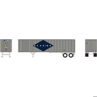 15144 40' Exterior Post Trailer of the Reading 207039 15144 40' Exterior Post Trailer of the Reading 207039