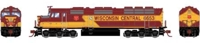 15394 F45 EMD 6653 of the Wisconsin Central - digital sound fitted