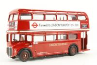 15628AA AEC Routemaster - "LT - Farewell to LT. LT Museum (Advertisement variation)"