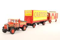 16501 Scammell Highwayman with Closed Pole trailer and Caravan Set - 'Carter's Steam Fair'