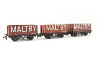 7-Plank Wagon - 'Maltby' - Pack of 3 in plain box