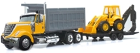 16633 International Lonestar Dump Truck with Wheel Loader