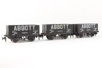 7-Plank Wagon - 'Abbott' - Pack of 3 in plain box