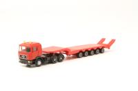 17013DM MAN F90 with low-bed trailer 17013DM MAN F90 with low-bed trailer