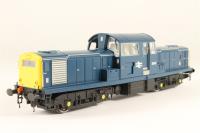 Class 17 Clayton diesel 8545 BR Blue with large yellow panel