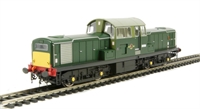 Class 17 Clayton diesel D8500 BR Green with small yellow panels