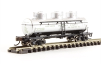 17153 3-Dome ACF tank car of the Northern California Wineries - silver and black 6302