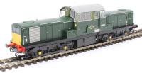 Class 17 'Clayton' D8502 in BR green with small yellow panels