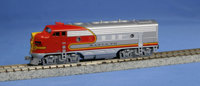 176-2121-DCC F7A EMD 300 of the Santa Fe - digital fitted