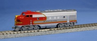 176-2121-LS F7A EMD 300 of the Santa Fe - digital sound fitted
