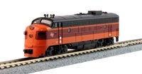 176-2302-LS FP7A EMD 90C of the Milwaukee Road - digital sound fitted