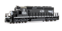 176-4957 SD40-2 EMD 6201 of the Illinois Central