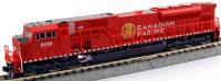 SD90/43MAC 9136 of the Canadian Pacific - digital fitted