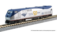 P42DC Genesis GE46 of Amtrak - digital sound fitted