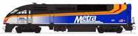 176-6124 MP36PH MPI V53 of the Virginia Railway Express