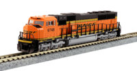 176-6321-DCC SD70MAC EMD 9748 of the BNSF - digital fitted