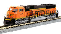 176-6321 SD70MAC EMD 9748 of the BNSF