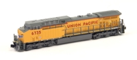 AC4400CW GE 6735 of the Union Pacific - digital fitted