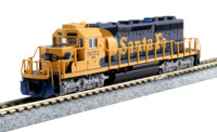 176-8209-DCC SD40-2 EMD 5072 of the Santa Fe - digital fitted
