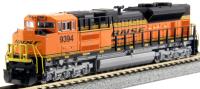 SD70ACe EMD 9394 of the BNSF - digital fitted